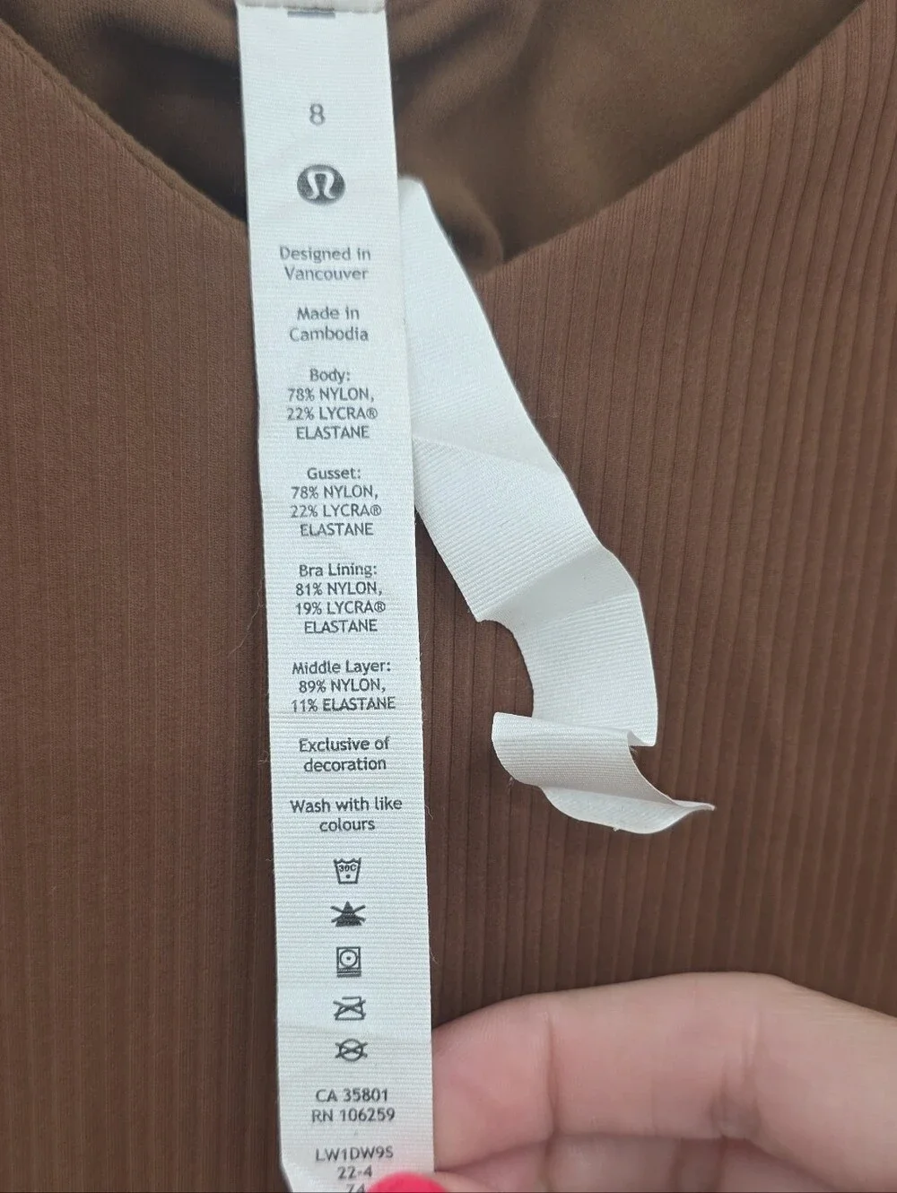 lululemon athletica size nwot